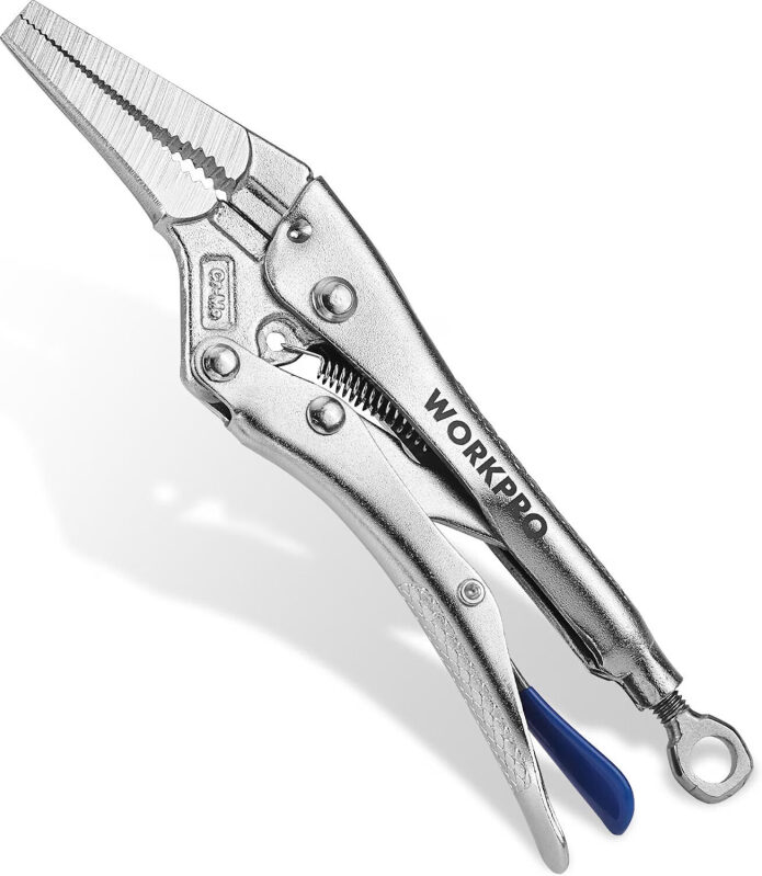 【折后$6.29 Prime包邮】WORKPRO 6.5英寸尖嘴大力钳