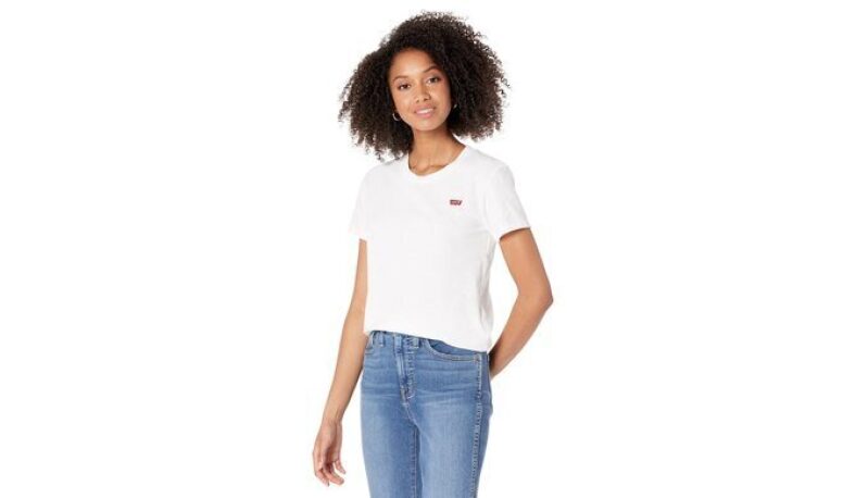 Levi’s Women’s Perfect Crewneck Tee Shirt (Also Available in Plus)