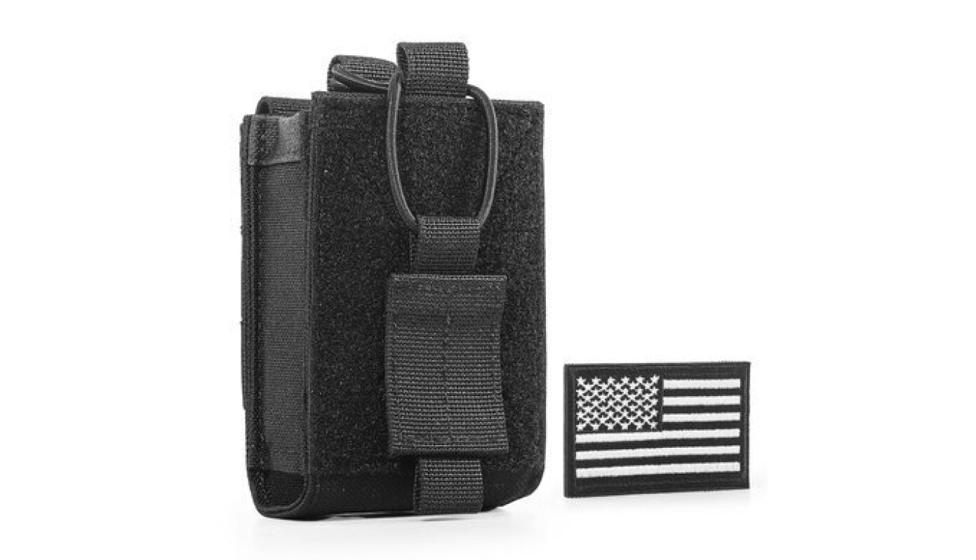 ONETIGRIS MOLLE Radio Pouch Holster fits Baofeng UV-5R BF-F8HP 500D Nylon