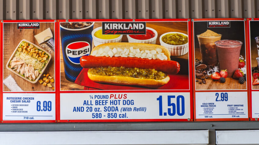 Costco Hot Dog