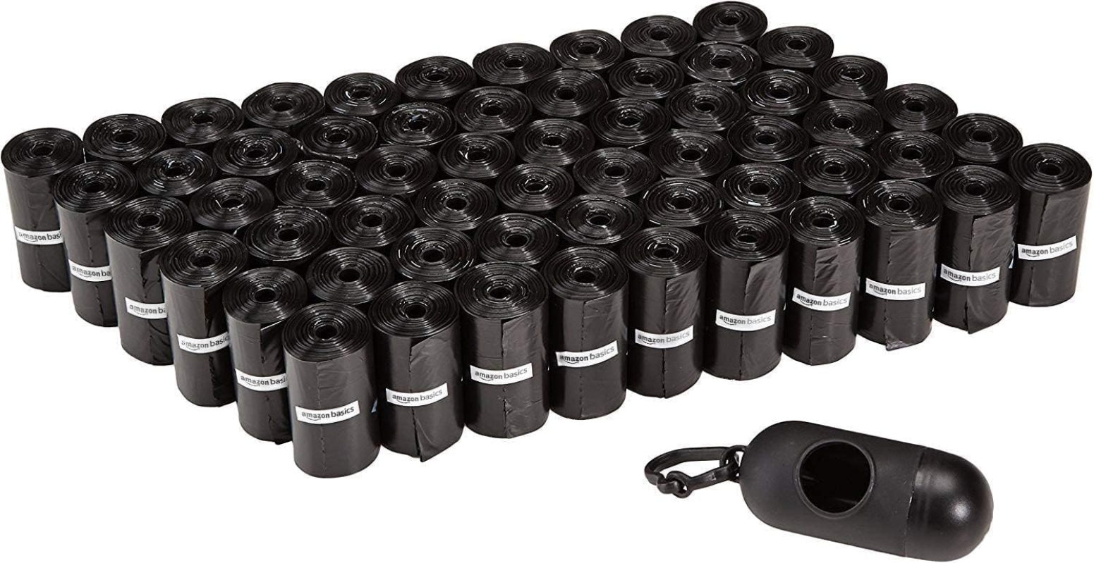 Amazon Basics Dog Poop Bags with Dispenser