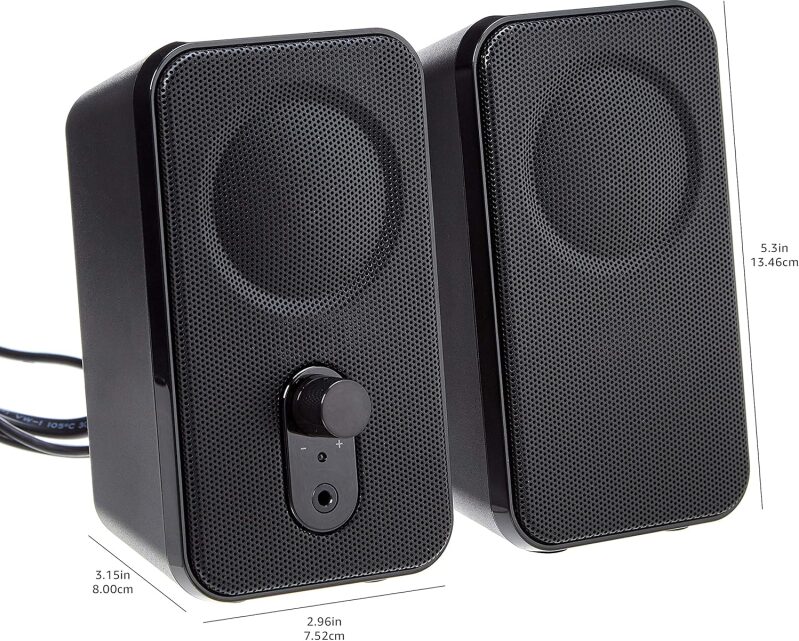 Computer Speakers for Desktop or Laptop PC