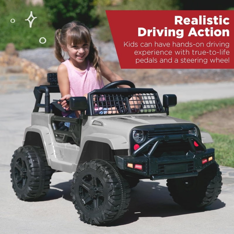 Best Choice Products 12V Kids Ride On Truck Car w/Parent Remote Control
