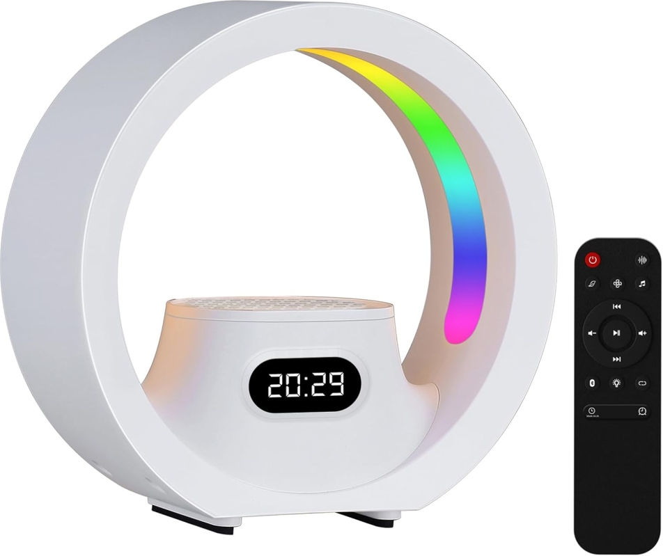 GDbow White Noise Machine with Night Light & Bluetooth