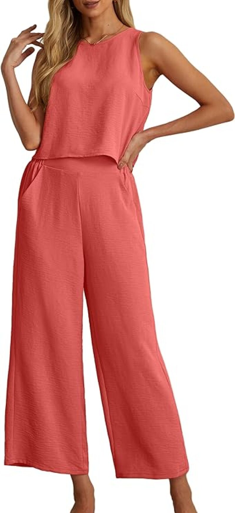 IWOLLENCE 2 Piece Set: The Effortless Jumpsuit You Need This Summer