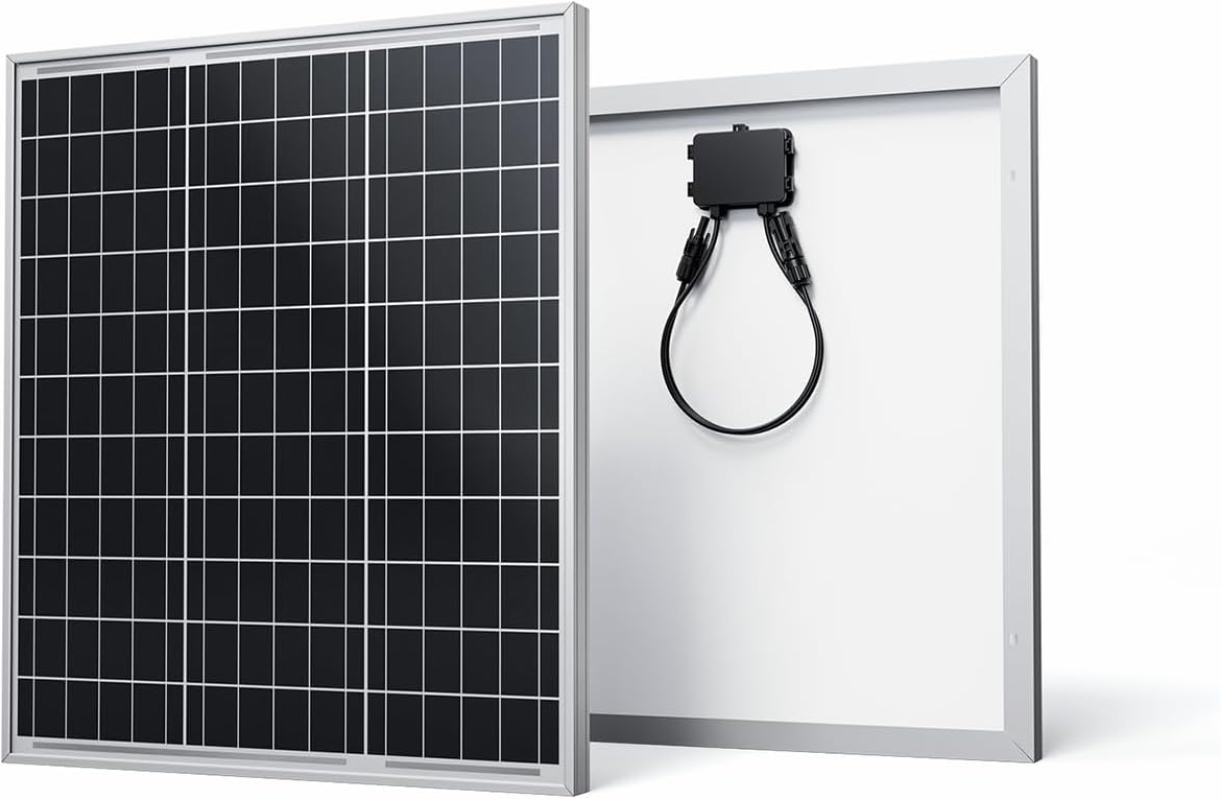 Renogy 50 Watt 12 Volt Monocrystalline Solar Panel