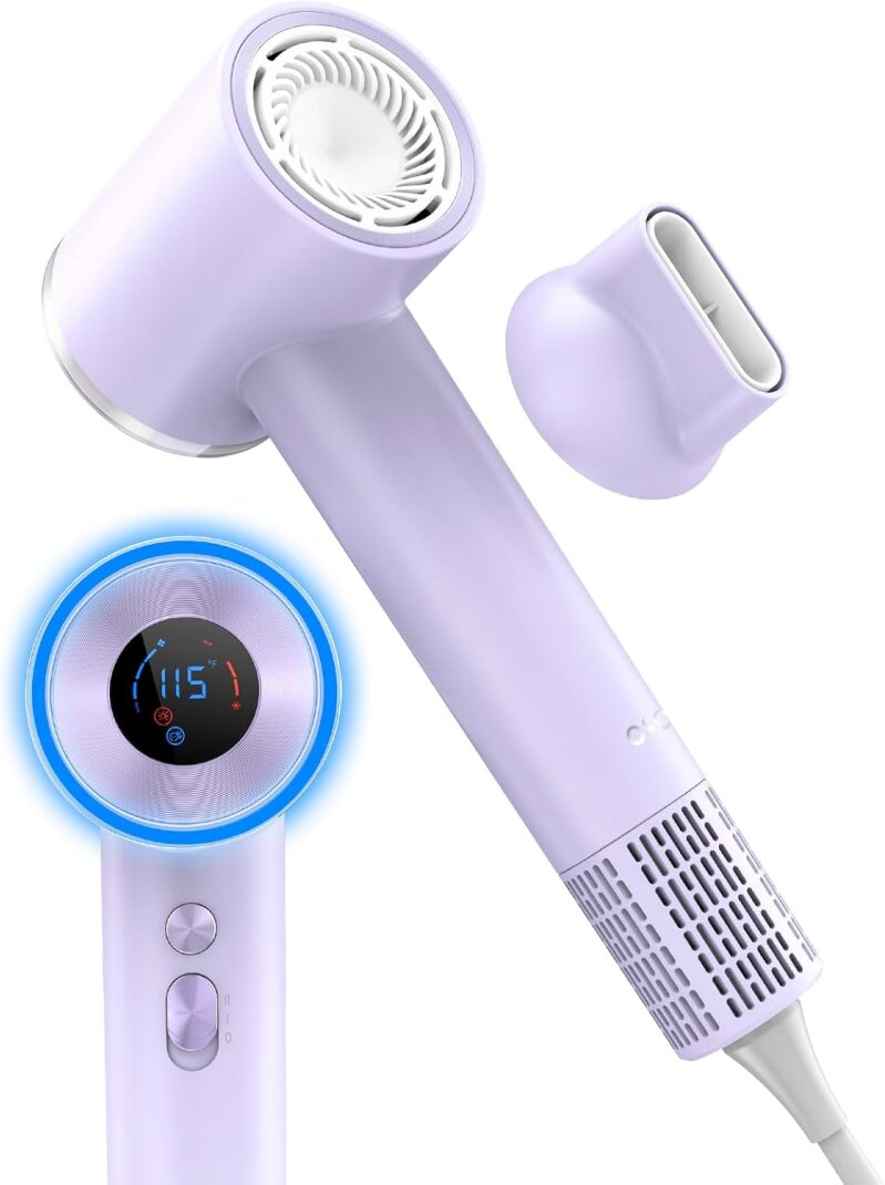 High-Speed Ionic Hair Dryer with Brushless Motor