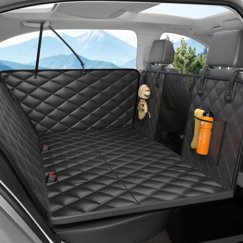 Hard Bottom Dog Seat Cover & Back Seat Extender