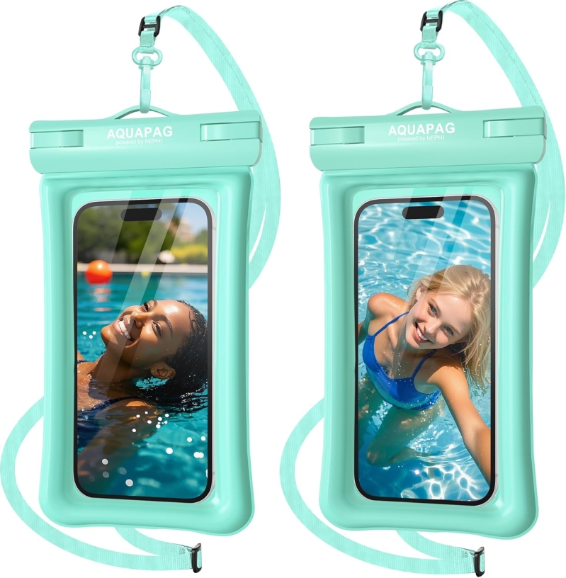 Floating Waterproof Phone Pouch (2-Pack)