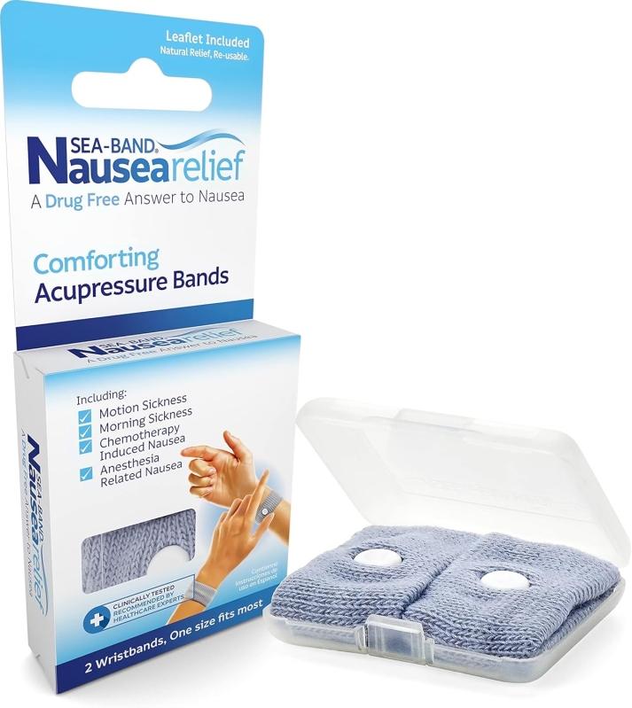 Sea-Band Nausea Relief Acupressure Wristbands