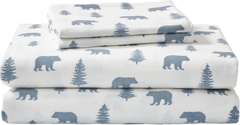 Eddie Bauer Cotton Flannel Sheet Set