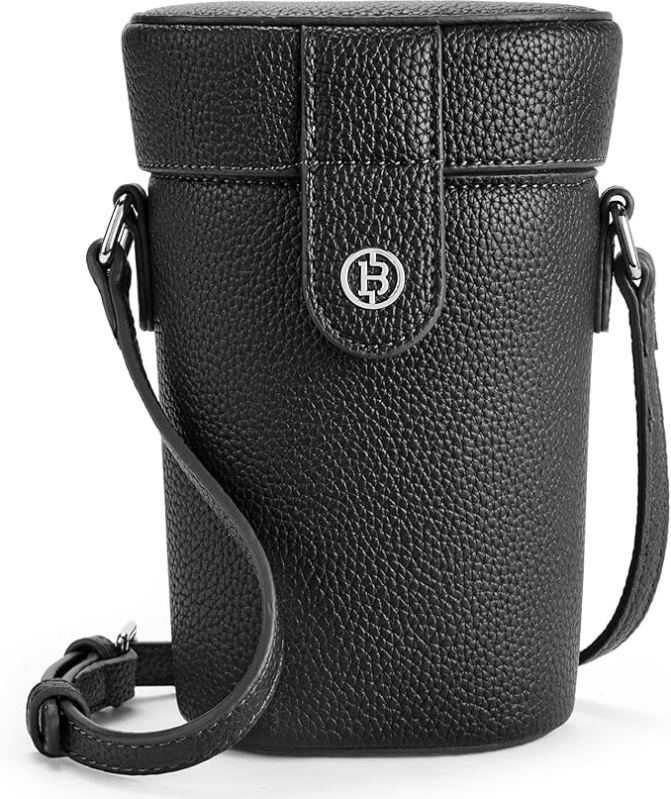 BOSTANTEN Mini Bucket Crossbody Bag for Women