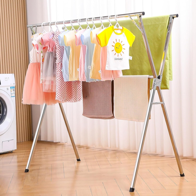 Funest Heavy Duty Adjustable Clothes Drying Rack