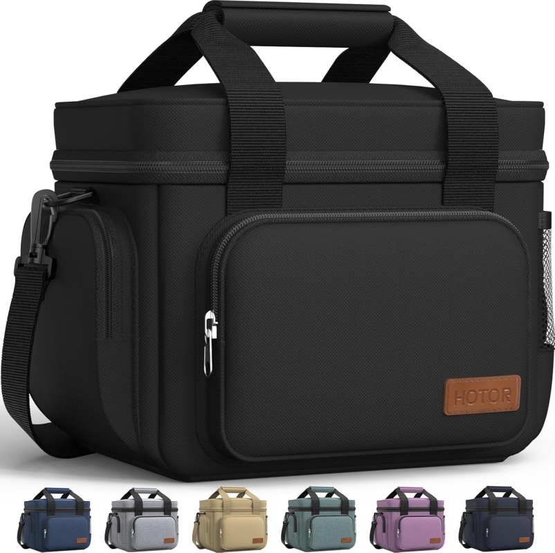 HOTOR Insulated Leak-Proof Lunch Box for Adults