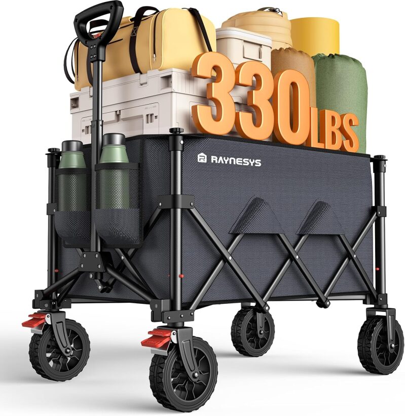Raynesys Heavy Duty Collapsible Utility Wagon