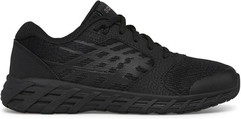 Saucony Unisex-Child Wind 2.0 Sneaker | Easy Hook & Loop, Mesh Breathability