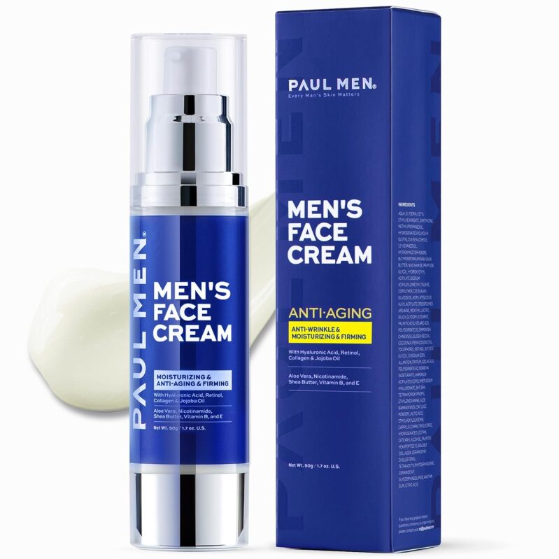 Enaskin Naturals Men's Anti-Aging Face Moisturizer | 7-in-1 Wrinkle Repair & Hydration