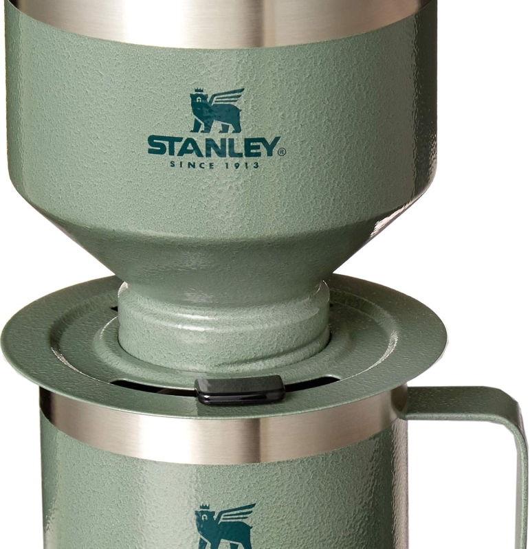 Stanley Perfect-Brew Pour Over Set with 12 oz Camp Mug - Hammertone Green