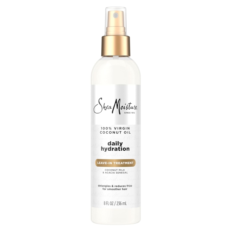 SheaMoisture 100% Virgin Coconut Oil Daily Hydration Leave-In Treatment - 8 oz