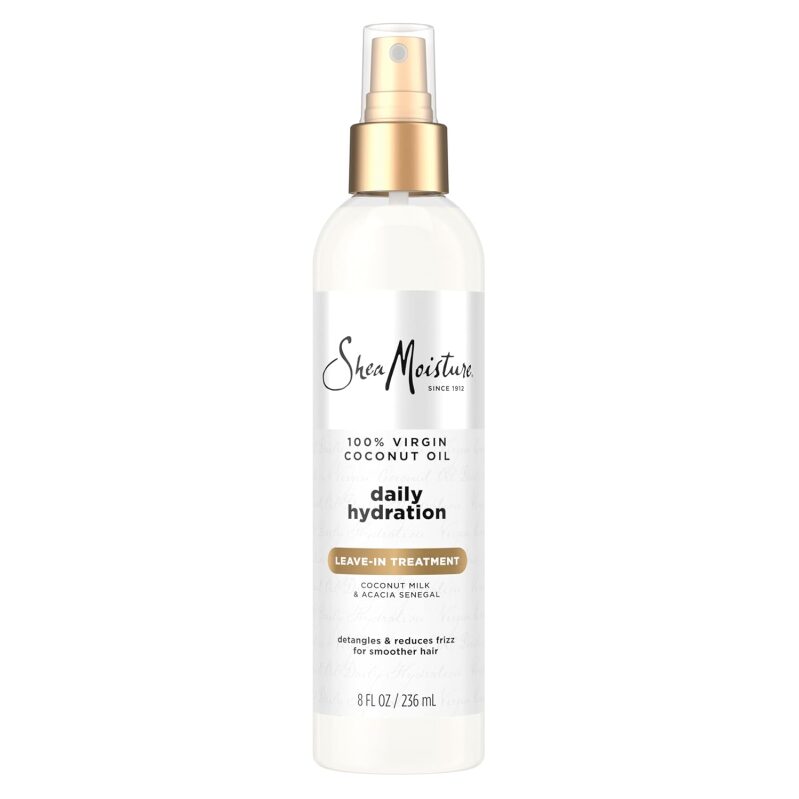 SheaMoisture 100% Virgin Coconut Oil Daily Hydration Leave-In Treatment - 8 oz