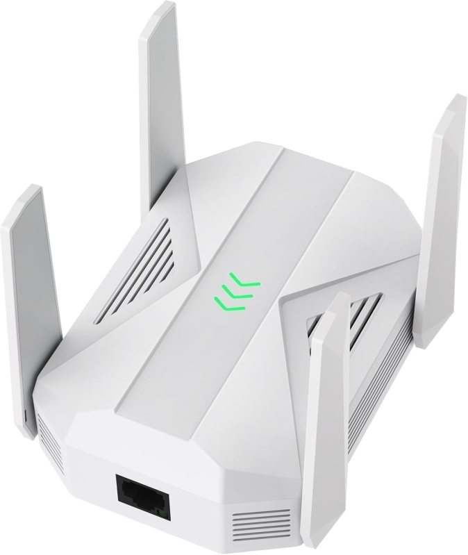 Hosmmer AC2100 Dual-Band WiFi Extender - 12,888 Sq. Ft. Coverage with Gigabit Ethernet