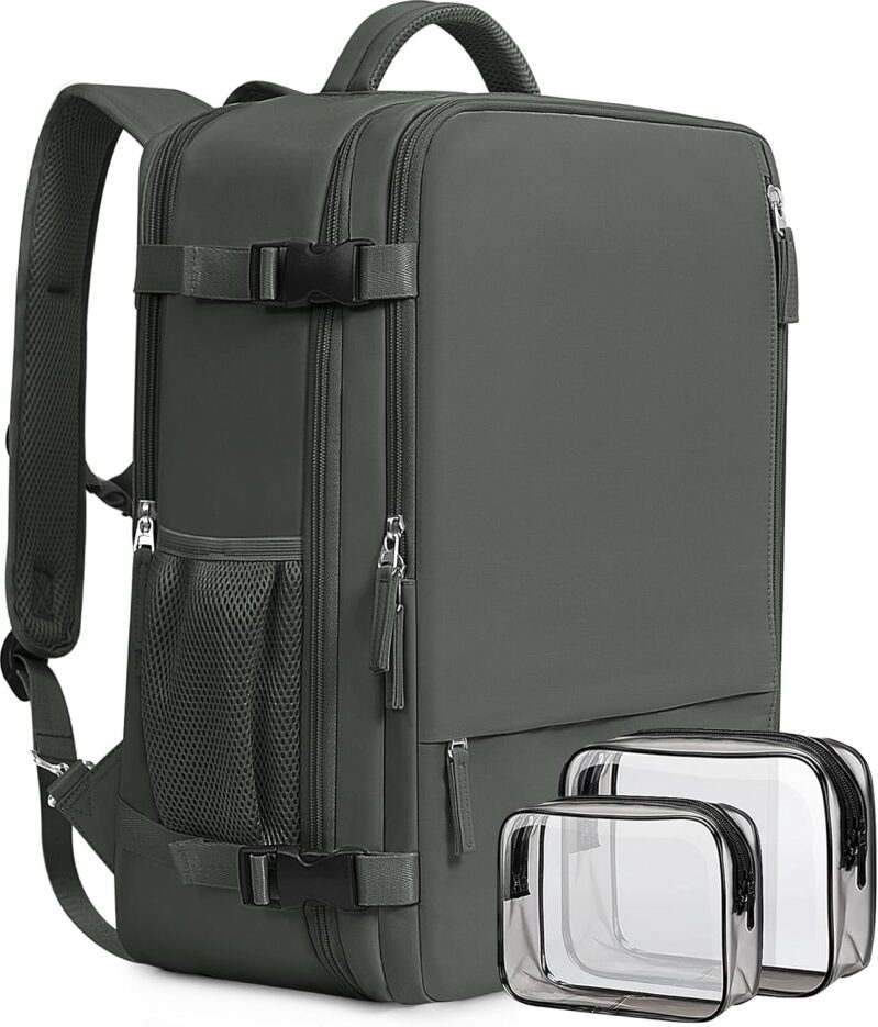 Beraliy 24L Travel Backpack - Flight Approved Carry On for 16
