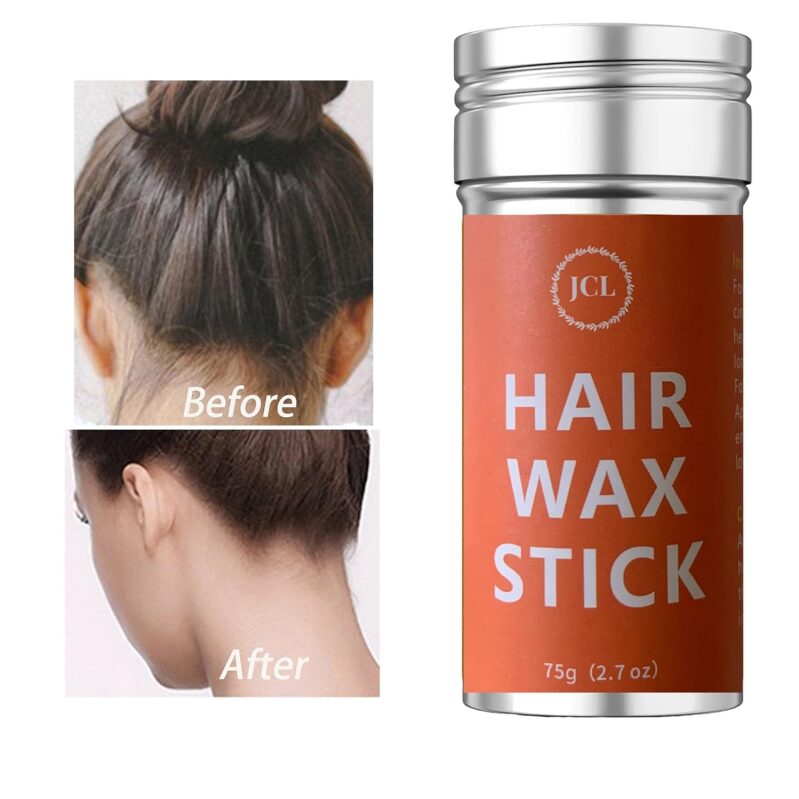 JCL Hair Wax Stick for Women - 2.7 oz Non-Greasy Slick Back Styling Pomade