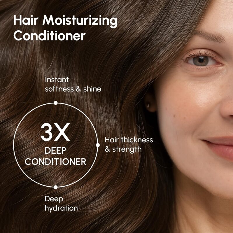MAREE Deep Conditioning Hydrating Hair Conditioner - Color Safe Moisturizer for Dry & Damaged Hair