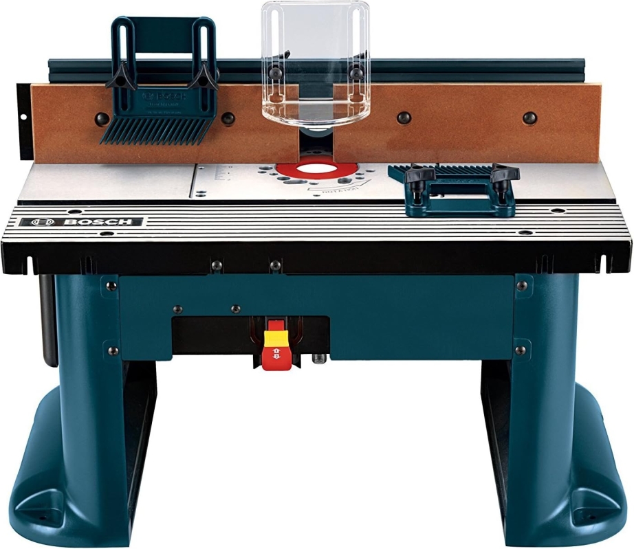 Bosch RA1181 Benchtop Router Table - Precision Aluminum Top with Dual Featherboards