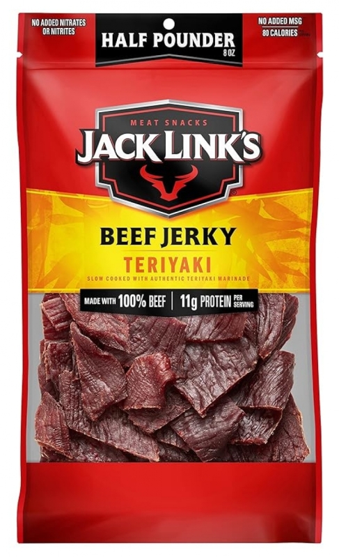 JackLink's Teriyaki Beef Jerky 8oz - Save $1.89!