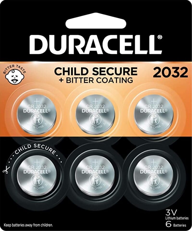 Save $1.23 on Duracell 2032 6-Pack Lithium Batteries - Best Deal Today!