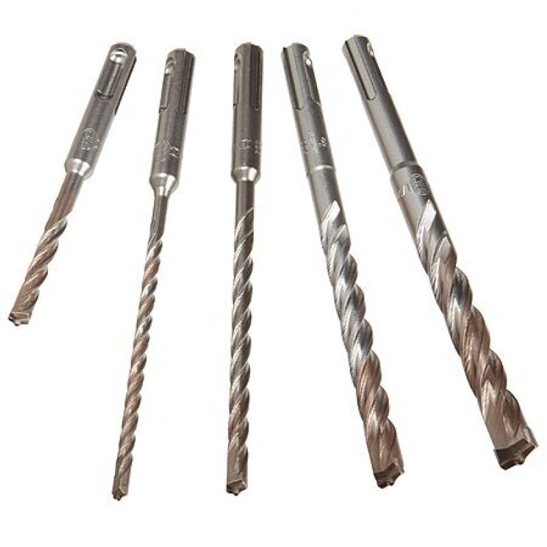 DeWALT SDS Plus Carbide Tip Hammer Bits – 5‑Piece Set for $15 + Free Shipping