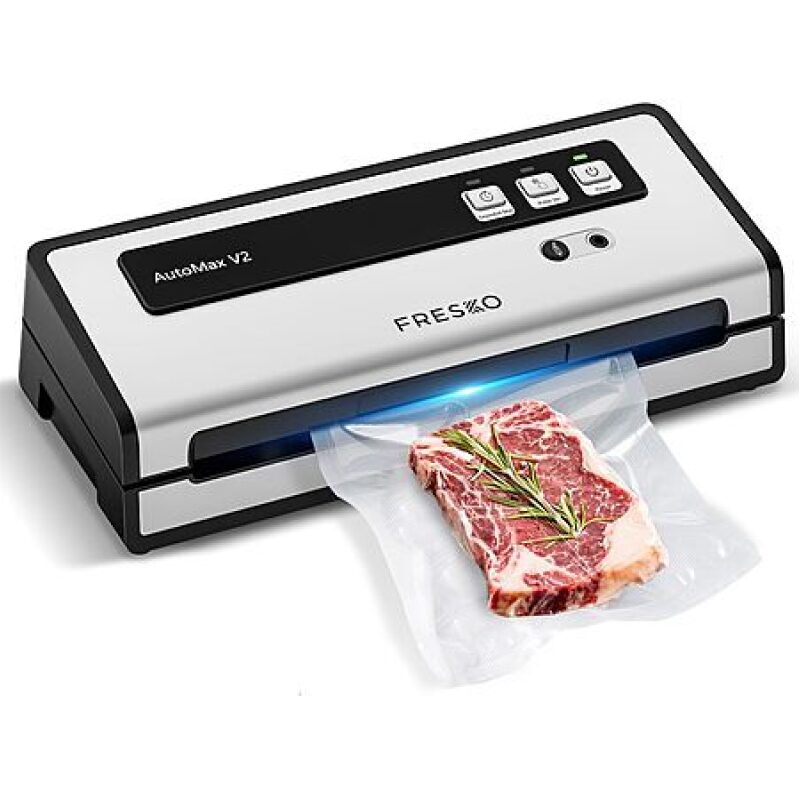 FRESKO Vacuum Sealer with Double Heat Seal + 10 Bags – $33 Prime Deal