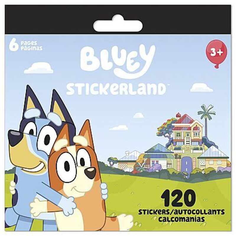 Bluey Mini Stickerland Pad – 120 Fun Stickers for $1.99 (Deal)