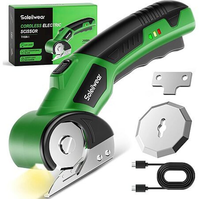 Soleilwear 4V Rechargeable Cordless Cardboard Cutter – $17.98 Prime Deal