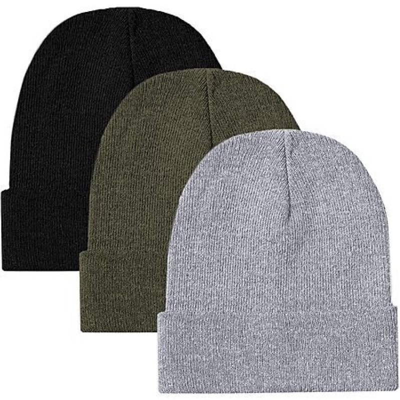3‑Pack Ultra Performance Winter Beanies – Warmth & Value at $4.99