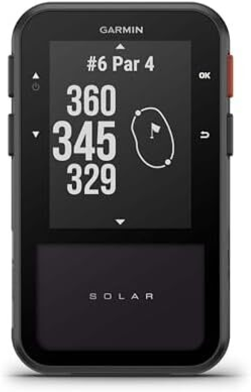Garmin Approach G20 Solar – GPS Golf Handheld with Solar Charging – $228.79 (24% Off)
