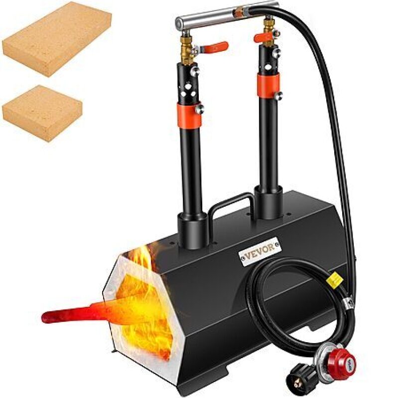 VEVOR 2‑Burner Portable Propane Forge – 2600°F Mini Kit for Blacksmithing – $84.9 Deal