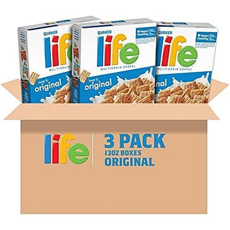 Life Multigrain Cereal 3‑Pack – $7.10 with Subscribe & Save + Free Shipping