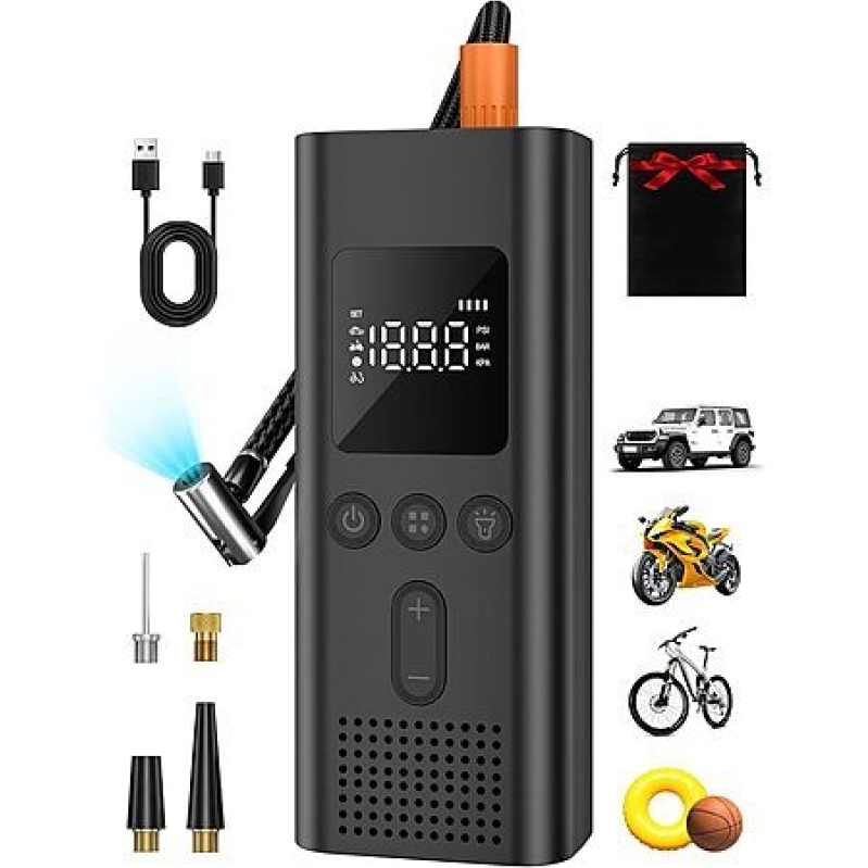 AIRSURE Cordless 150PSI Tire Inflator – 50% Off, Now $9.49