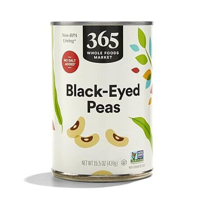 Whole Foods Market Blackeye Peas No Salt Added – 15.5 oz for $1.09 (27% Off)