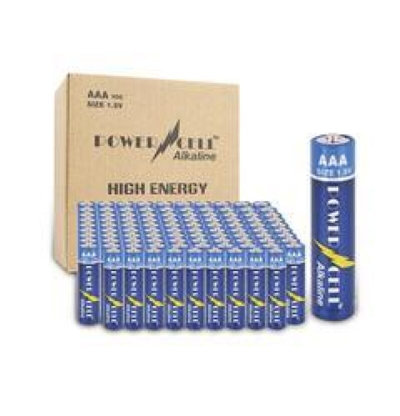 100 AAA or AA Batteries – 10‑Year Shelf Life, $11.99 Store Pickup Deal