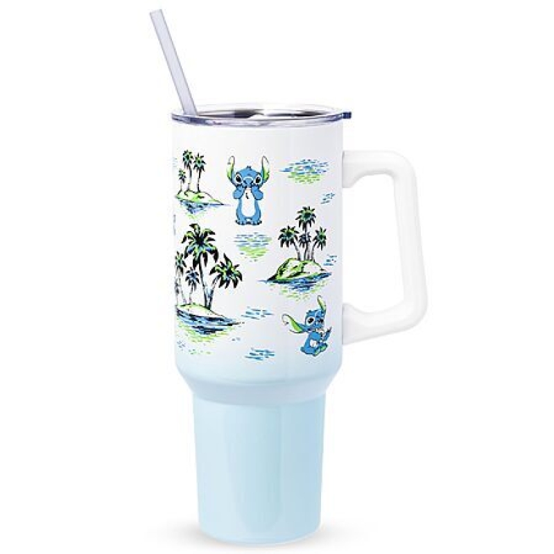 Silver Buffalo Disney Lilo & Stitch 40oz Double‑Wall Tumbler – Vintage Sketch – Only $10.53