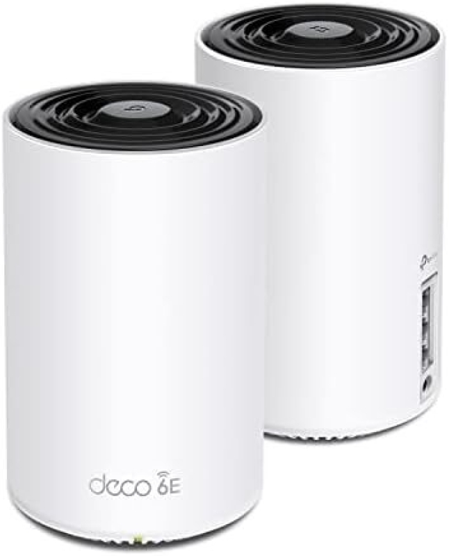 TP-Link Deco AXE5400 2‑Pack Mesh WiFi 6E – $149.99, 32% Off + 15% Cashback