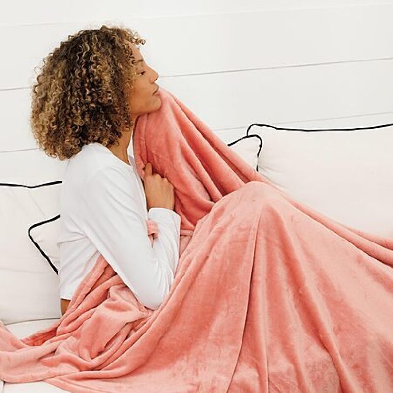 NANPIPER Lightweight Fleece Blanket – Cozy Throw for $7.99 (50