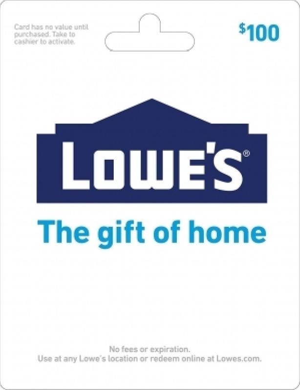 Lowe’s $100 Gift Card for $90 – Limited Time Savings