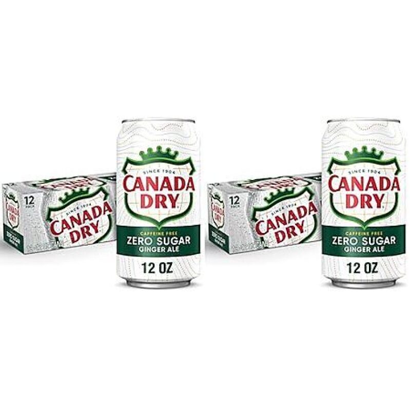 24‑Pack Canada Dry Zero Sugar Ginger Ale – $9.50 (5% Off)