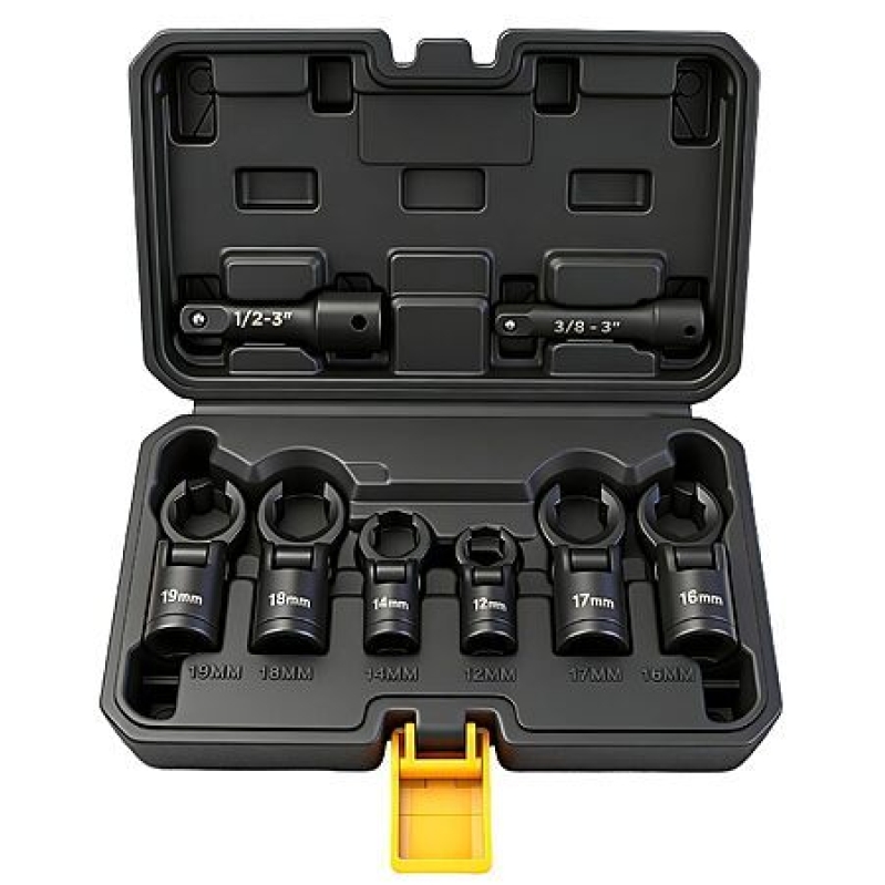 ELEAD 8-Piece Flex Head Crows Foot Wrench Set – $19.99 Deal