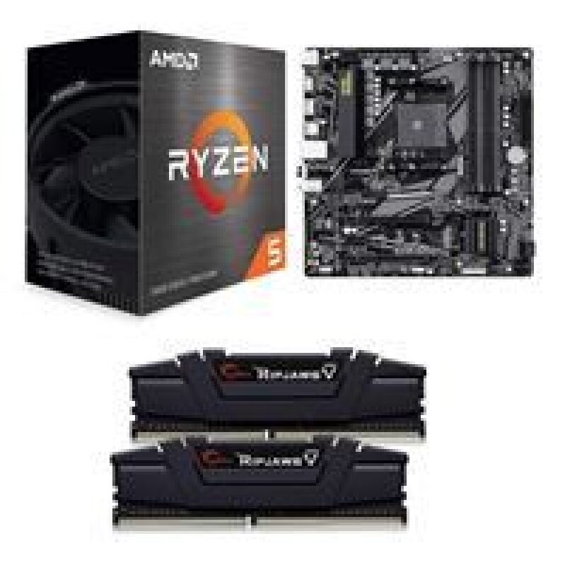 AMD Ryzen 5 5500 + B550M DS3H AC + 16GB RAM Bundle – $199.99