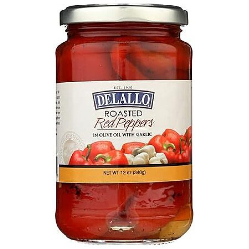 DeLallo Red Roasted Garlic Peppers – 12 oz for $2.85 (Free Prime Shipping)